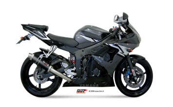 Mivv GP Carbon Slip-on Einddemper met E-keur Yamaha YZF 600 R6 2003 > 2005