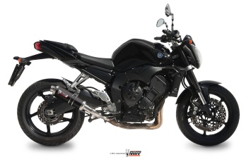Mivv GP RVS Black Slip-on Einddemper met E-keur Yamaha FZ1 / Fazer 2006 > 2016