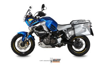 Mivv Oval Titanium met Carbon Endcap Slip-on Einddemper met E-keur Yamaha XT 1200 Z Supertenere 2010 > 2020