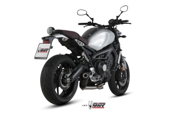 Mivv Oval Carbon met Carbon Endcap Compleet 3-1 Uitlaatsysteem met E-keur Yamaha XSR 900 2016 > 2020