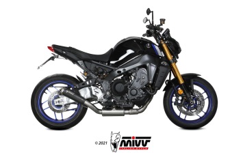 Mivv X-M1 Black Volledig Uitlaatsysteem met E-keur Yamaha MT-09 2021 - 2023