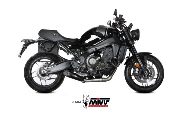 Mivv X-M5 Volledig Uitlaatsysteem zwart RVS zonder E-keur Yamaha MT-09 / SP / FZ-09 2024 -> , R9 2025 ->, XSR 900 / 900 GP 2022 ->