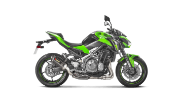 Akrapovic Slip-On Line Carbon Einddemper met E-keur Kawasaki Z900 2020 > 2024