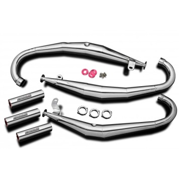 Uitlaten Suzuki GT750 1974-1977 verchroomd GT 750 zonder e-keur - (L/M/A/B Models)