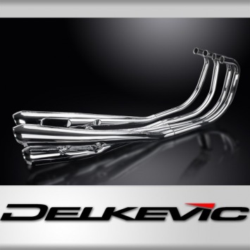 Volledig uitlaatsysteem verchroomd zonder e-keur - KAWASAKI Z1 Z1A Z1B Z900A4 1972-1976