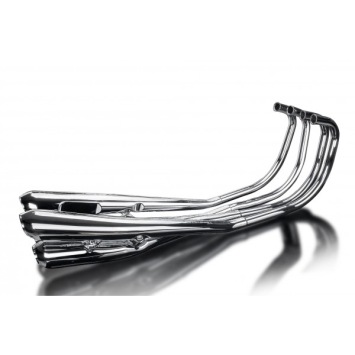 Volledig uitlaatsysteem verchroomd zonder e-keur - KAWASAKI Z1 Z1A Z1B Z900A4 1972-1976