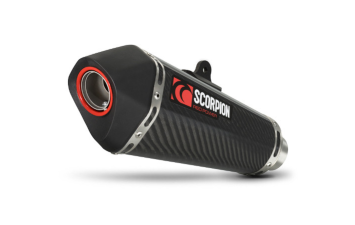 Scorpion Serket Taper Carbon Volledig uitlaatsysteem zonder E-keur Yamaha MT-09 2013 > 2020