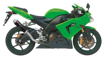 Mivv GP RVS Black Slip-on Einddemper met E-keur Kawasaki ZX-10 R 2004 > 2005