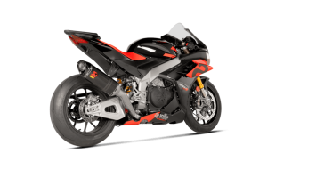 Akrapovic Evolution Line Carbon Volledig Uitlaatsysteem zonder E-keur Aprilia Tuono V4 2021 - 2024
