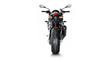 Akrapovic Slip-on Line Carbon Einddemper zonder E-keur Aprilia Tuono V4 2011 > 2016