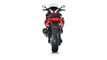 Akrapovic Slip-on Line RVS met E-keur Gilera GP 800 2008-2015