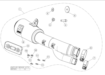 Akrapovic Slip-On Line Titanium Einddemper zonder E-keur BMW S 1000 R 2017 > 2020