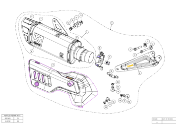 Akrapovic Slip-on Line Titanium Einddemper met E-keur Ducati Multistrada 1200 / S 2015 > 2017