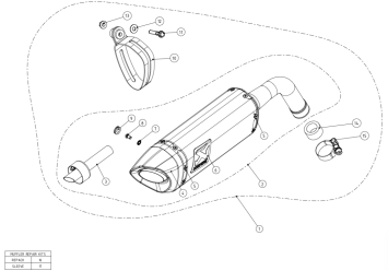Akrapovic Slip-On Line Carbon Einddemper met E-keur Honda MSX 125 / Grom 2013 - 2015