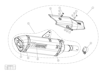 Akrapovic Slip-On Line Titanium Einddemper met E-keur Honda X-ADV 2017 > 2024