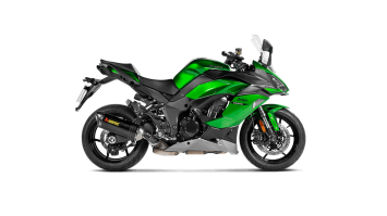 Akrapovic Slip-on Line Carbon Einddemper met E-keur Kawasaki Ninja 1000 SX 2020 > 2024