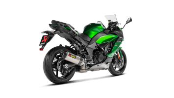 Akrapovic Slip-on Line Titanium Einddemper met E-keur Kawasaki Ninja 1000 SX 2020 > 2024