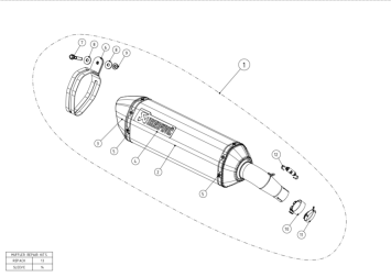 Akrapovic Slip-On Line Carbon Einddemper met E-keur Suzuki SV 650 / X 2016 - 2025