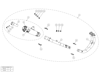 Akrapovic Racing Line RVS Volledig Uitlaatsysteem zonder E-keur Yamaha MT-03 2016 > 2019