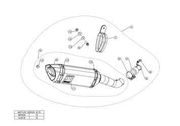 Akrapovic Slip-On Line Carbon Einddemper met E-keur Yamaha YZF-R3 2015 > 2021