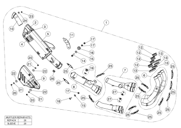Akrapovic Racing Line Titanium Volledig Uitlaatsysteem zonder E-keur Yamaha YZF-R6 2008 > 2025