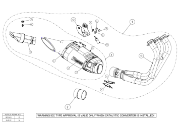 Akrapovic Racing Line Titanium Volledig Uitlaat Systeem met E-keur Yamaha MT-09 2014 - 2016