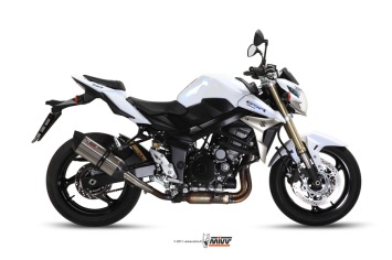 Mivv Suono RVS Slip-on Einddemper met E-keur Suzuki GSR 750 2011 > 2016