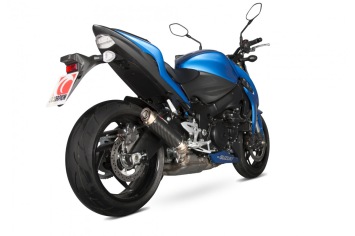 Scorpion Exhaust RP-1 GP Carbon Slip-on zonder E-keur Suzuki GSX S 1000 / F  2015 - 2020
