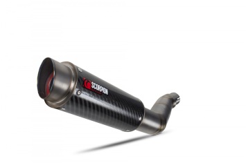 Scorpion Exhaust RP-1 GP Carbon Slip-on Einddemper zonder E-keur Yamaha YZF 600 R6 2006 - 2017