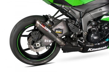 Scorpion Exhaust RP-1 GP Carbon Slip-on zonder E-keur Kawasaki Ninja ZX-6R 2009 - 2012