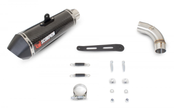 Scorpion Exhaust Serket Taper Carbon Slip-on Einddemper zonder E-keur Honda CB 1000 R  2008 > 2017