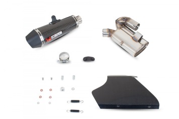 Scorpion Exhaust Serket Taper Carbon Slip-on Einddemper zonder E-keur Honda CBR 1000 RR 2008 - 2011
