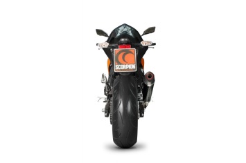Scorpion Exhaust Serket Taper Carbon Slip-on Einddemper zonder E-keur Kawasaki Z800E 2013 - 2016
