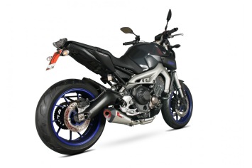 Scorpion Serket Taper RVS Volledig Uitlaatsysteem zonder E-keur Yamaha MT09 / SP 2013 > 2020