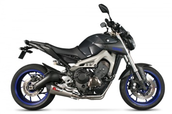 Scorpion Serket Taper RVS Volledig Uitlaatsysteem zonder E-keur Yamaha MT09 / SP 2013 > 2020
