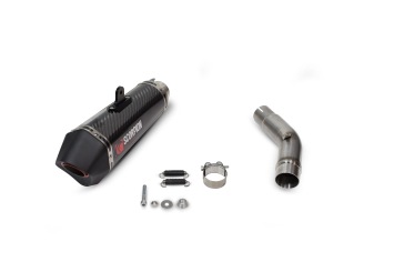 Scorpion Exhaust Serket Taper Carbon Slip-on Einddemper Suzuki GSX-S 750 2017 > 2021