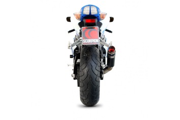 Scorpion RP-1 GP Carbon Slip-on Einddemper zonder E-keur Suzuki GSX-R 750 K6-7 2006 - 2007