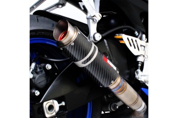 Scorpion Exhaust RP-1 GP Carbon Slip-on zonder E-keur Suzuki GSX-R 750 K8-10 2008 - 2010