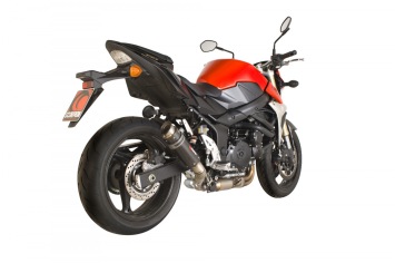 Scorpion Exhaust RP-1 GP Carbon Slip-on Einddemper zonder E-keur Suzuki GSR 750 2011 - 2016