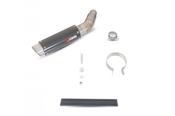 Scorpion Exhaust RP-1 GP Carbon Slip-on Einddemper zonder E-keur Suzuki GSR 750 2011 - 2016