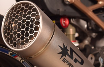 Spark Grid-O Full Titanium Volledig Uitlaatsysteem zonder E-keur BMW S 1000 RR 2019 - 2021