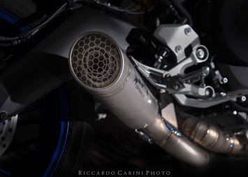 Spark Grid-O Titanium Special Edition Compleet Uitlaatsysteem zonder E-keur Yamaha MT-09 2013 > 2020