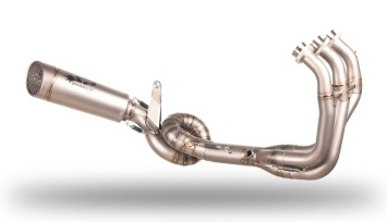 Spark Grid-O Titanium Special Edition Compleet Uitlaatsysteem zonder E-keur Yamaha MT-09 2013 > 2020