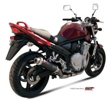 Mivv GP Carbon Slip-on Einddemper met E-keur Suzuki GSF 650 Bandit 2007 > 2015