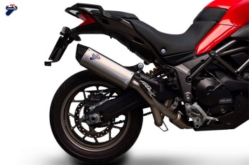 Termignoni Force Design Titanium Volledig Uitlaatsysteem zonder E-keur Ducati Multistrada 950 2016 - 2021