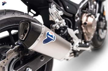 Termignoni Force Slip-On Titanium Einddemper met E-keur Honda CBR 500 R 2017 - 2022