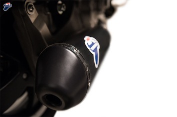 Termignoni Slip-On RVS Black EInddemper Zonder E-keur Piaggio Vespa GTS 250 / 300 2008 - 2022