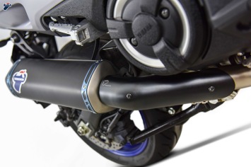 Termignoni Titanium Black Volledig Uitlaatsysteem zonder E-keur Yamaha T-max 560 2020 - 2024