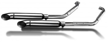 Delkevic uitlaat Suzuki VL800 Intruder 2001-2016 410mm Turn Out