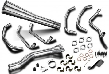 KAWASAKI KZ1300 Z1300 79-89 6-1 uitlaat CLASSIC MEGAPHONE